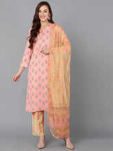 Women Polyester Printed Kurta Trouser With-PKSKD1106A